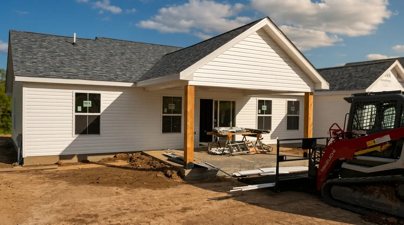Custom Home Building — jobsite 4